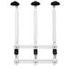 Olympia Flessenhouder Muur Model 3 flessen | 0,7 tot 1 Liter | 245x320x(h)100mm