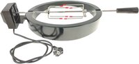 Keij Accessories Rotisserie Compact - 15 inch - Zwart - RVS