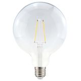 HOFTRONIC™ E27 LED Filament Lamp - 4.5W - 470lm - G125 - 2700K Warm White - Dimmable - Clear Glass