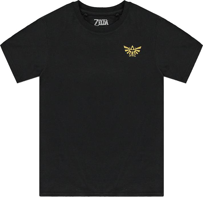 Difuzed Zelda - Symbols Female T-shirt - Black - 8718526121605