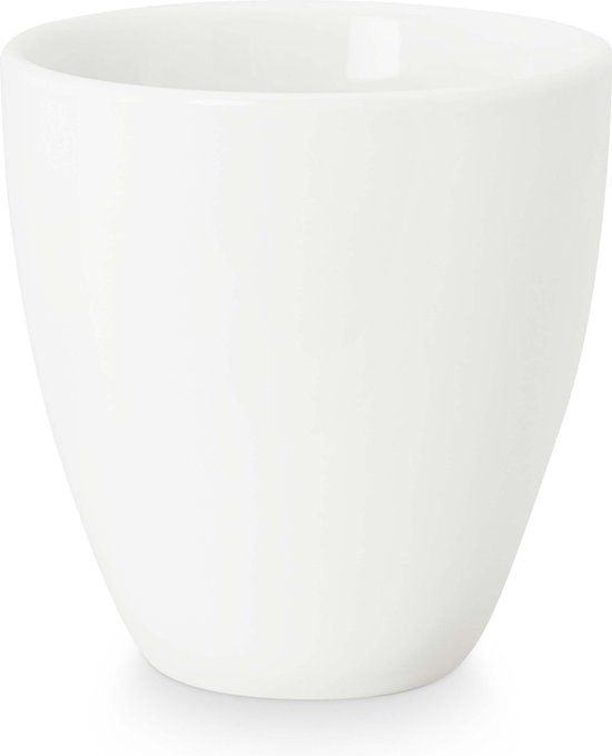 vtwonen Mini Mok Zonder Oor - Wit - 150ml - Porselein