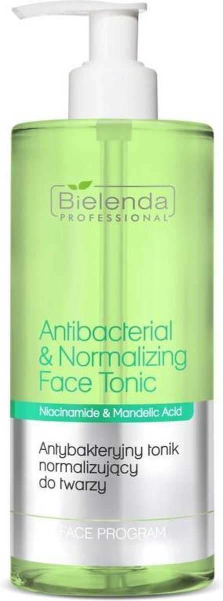 Bielenda Professional BIELENDA PROFESSIONAL_Face Program Antibacterial & Normalizing Face Tonic antybakteryjny tonik normalizuj¹cy do twarzy 500ml