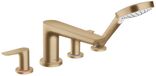 Hansgrohe Talis 4gats badrandkraan Brushed Bronze - Douche- en badkraan