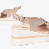 Nerogiardini Etoile Sand Pu.Alicante P18383 B Sandalen - Beige - Dames - Maat 37