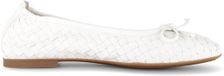 Gabor Ballerines Femme Cuir Blanc cassé