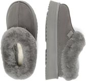 EVERAU Australia Dames Leren Pantoffels - Topknot