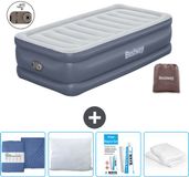 Bestway Luchtbed - 1-Persoons - 97 x 191 x 51 cm - Grijs