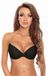 Vivisence 1035 Push-Up beha voor dames, zwart.