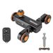 Neewer Dolly Draadloze videocamera met 3 wielen, 3 gemotoriseerde snelheden met afstandsbediening, compatibel met DSLR-camera, camcorder, Gopro, iPhone en Android-smartphones