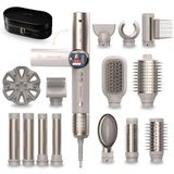 Cecotec Styler Multifunctioneel modellerend haar, 14 koppen, AirGlam, 14-in-1, Flex Champagne, 1400 W, display, Coanda-technologie, borstelloze motor, draaifunctie en keramische en keratinecoating