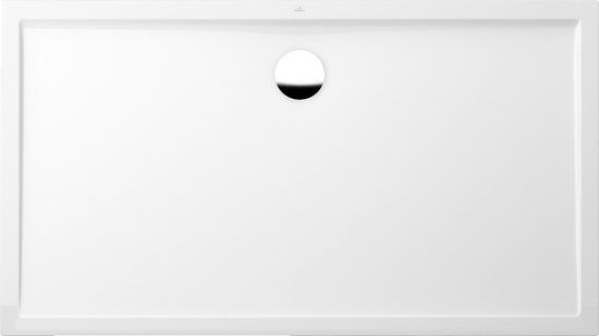 Villeroy & Boch Futurion Flat Douchebak - 180x90x2,5cm - Quaryl - Wit