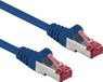 S-Impuls Patchkabel cat6A S/FTP PIMF blau 1m