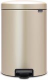 Brabantia NewIcon Pedaalemmer - 20 Liter - Metallic Gold