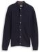 Tom Tailor - Gebreid vest met knoopsluiting - Maat M - sky captain blue
