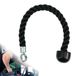 Corde à triceps 60 cm - Poignée antidérapante - Corde à biceps - Station de musculation - Nylon durable - Support pivotant robuste - Corde de fitness