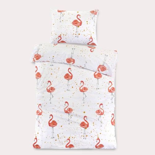 NOUS Kids Dekbedovertrek Kinder Roze (120x150 cm)