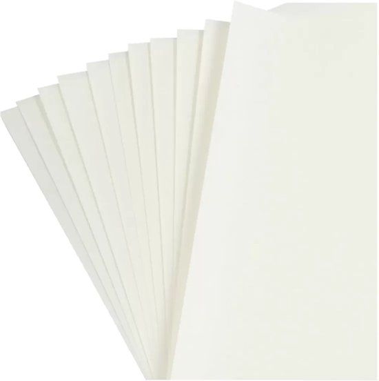 Creativ Company Lantaarnpapier 30x30 cm Wit 12 vel