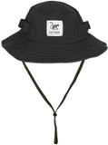 Surf Monkey Safarihoed met trekkoord - UPF50 / Waterdicht - Maten L-XL (Zwart)