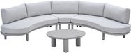 Garden Impressions Mallorca loungeset 4-delig - taupe