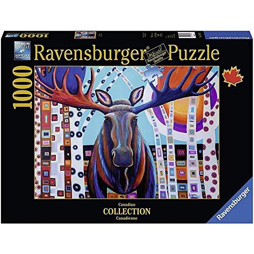 Ravensburger Puzzel, 1000 stukjes, wintermos, puzzel voor volwassenen, puzzel Fantasy, dierenpuzzel