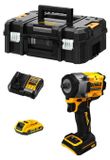 DeWALT DCF923D1T Schlagschroefmachine (1 x 2,0 Ah accu + oplader DCB1104 + TSTAK II opbergbox)