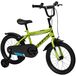 OEM Kinderfiets 16 inch, BMX-model, groen, geschikt voor kinderen van 5-7 jaar, lengte 107-122 cm