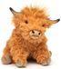 Uni-Toys - Schotse hooglandrundere, zittend - 28 cm (lengte) - pluche dier, knuffeldier