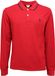 U.S. POLO ASSN. 3970K Herrenpolo, rot, Baumwoll-T-Shirt für Herren