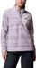 COLUMBIA Benton Springs Printed 1/2 Snap Fleece Jacket Women Violet