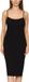 Merry Style Dames Onderjurk - Nachthemd - lang - ronde hals - verstelbare Spaghetti bandjes - Viscose - Zwart - L