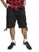 Brandit heren savage shorts, sneeuw, camouflage, XXL, Zwart, L