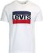 Levis Sportswear T-shirt voor heren, grafisch, logo, 1 stuk, Wit