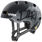 uvex Kid 4 Style MIPS fietshelm voor kinderen - Dirt Black mat/55-58 cm