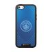 Man City Étui de téléphone 3D officiel pour Apple iPhone SE - Bleu métallique