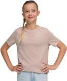 Puma T-shirt Kinderen ESS Centered Cat Logo Tee Roze - Maat 152cm