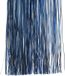 Decoris Sapin de Noël Guirlande Métallique - 5x Sachet - 40 x 50 cm - Tinsel - Bleu Foncé
