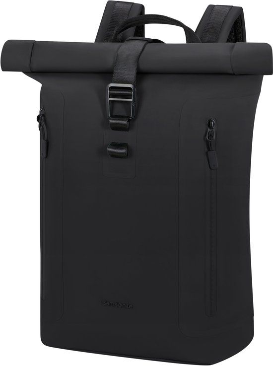 Samsonite Rugzak - Coatify Biz Rolltop backpack 14.1 - Black - 18.5 l