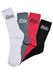 Mister Tee Mt2213-love Hate Socks 4-pack uniseks-volwassene sokken
