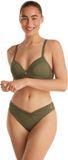 Ten Cate knot bikini bottom deep olive voor Dames | Maat 44