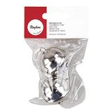 Rayher 2503521 metalen klokjes bolvormig, 35 mm ø, SB-Btl 2 stuks, pla