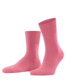 FALKE Run eenkleurig katoen functioneel materiaal sokken unisex rood - maat 35-36