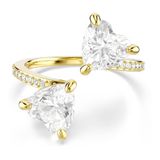 Swarovski Mesmera Dames Ring Metaal - Transparant/Goud - 16.50 mm / maat 52