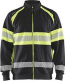 Blåkläder High-Vis sweater 3551-1158 - Zwart/High Vis Geel - XXL