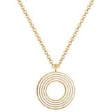 Glanzstücke München Kette geel goud 45 cm