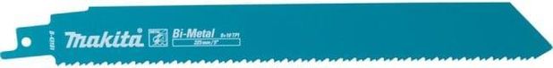 Makita Bim Reciprocating Saw Blade 225x0.9mm /2pcs. Metal (0.7-3.0mm) Pipes (5-175mm) - UNI