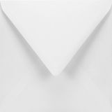 Netuno Gladde witte enveloppen vierkant K4-155 - 155 x 155 mm - 25 stuks - NK natgelijmde - 120 gram