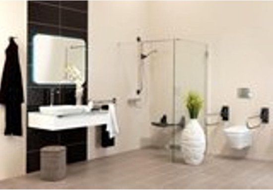 Handicare Linido Ergogrip Wandgreep - 30cm RVS - LI2611030402