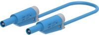 Electro PJP Meetsnoer Bananenstekker 100 cm Blauw