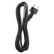 EMOS Rubberen aansluitkabel 3 m, voedingskabel, aansluitkabel voor hoge mechanische belasting, aansluitkabel Schuko, 3 x 1,5 mm2, H07RN-F rubber/neopreen, zwart