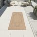 Teppich-Traum Beige vloerkleed met vintage patroon 80 x 150 cm
